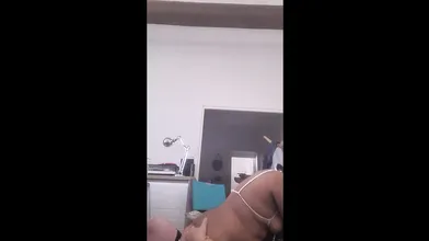 Big Indian Slut Sucks A Perverted Old White Man