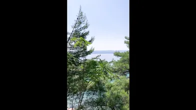 Pretty Little Slut Sucks On The Path Leading To The Beach