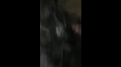 Slut Sucks Two Dicks Outside At Night