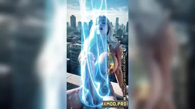 Ai Elegant Futanari Lady Mona Self-pleasures Orally In Sultry Created Cartoon