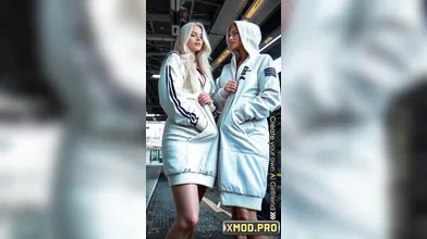 Pair Of Ai Futanari Ladies Maddy And Lena Unveil Prowess In Thrilling Generated Hentai Futa Vertical Video