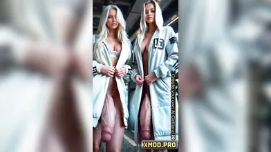 Pair Of Ai Futanari Ladies Maddy And Lena Unveil Prowess In Thrilling Generated Hentai Futa Vertical Video