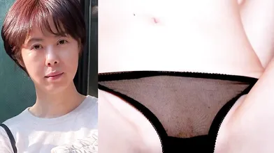 Korean Milf Oh Hye Kyoung Black Nude Photoshoot