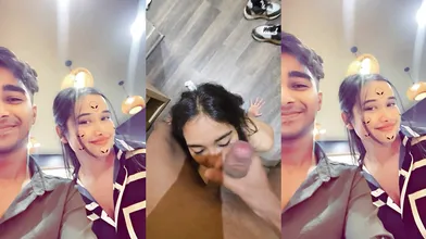 Hot Indian Girl Giving Deepthroat To Boyfriend And Fucking