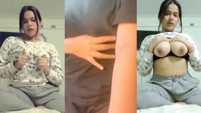 Indian Big Boobs Beautiful Girl Exposed Herself