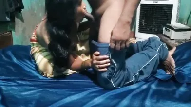 GF Ki Saree Hatake Chut Mein Mota Lund Ghusa Diya