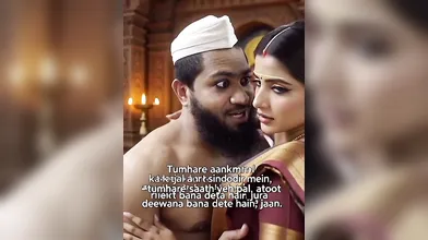 Beautiful ????️ Hindu Sanskari Aurat  with Abdur Rahman  Jay ho