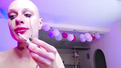 Teen Take Big Dildo On Deep Throat Webcam Show