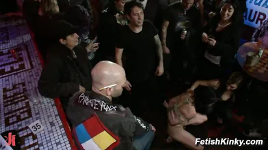 Hot Public Slut Public Shaming Scene