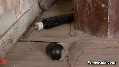 Hot Nude Desert Survival Bondage Scene