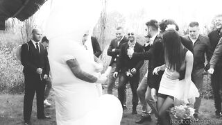 Cum-Swallowing Bride Lilu's Anal Orgy