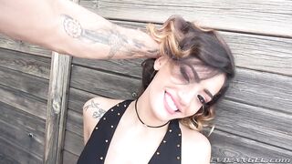 Latina Penelope: Rim Job/Big Cock Fuck