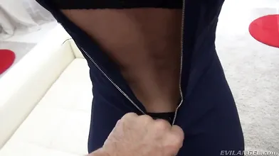 Hazel's Ferocious DP Threesome Tryout