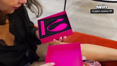 He gave her a fresh fuck-fest toy and she went crazy, tearing me apart - XXX!