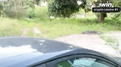 ????rabuda gostosa fode com uber em sitio abandonado , ela disse que tava doendo