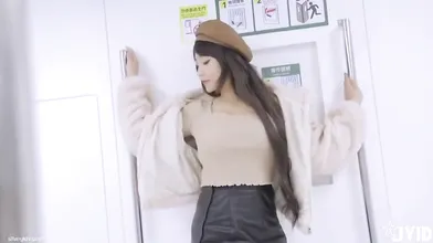 Busty Girl In Public - China AV