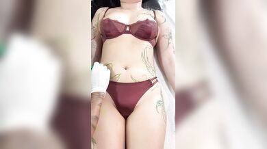 MARLBOROQUEENSEX - CEWEK SEXY BIKINI COKLAT V2