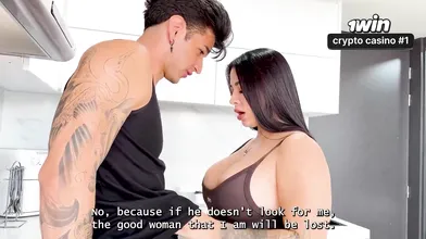 Hot trainer gives personalized vag gobbling service to his greatest client, maki