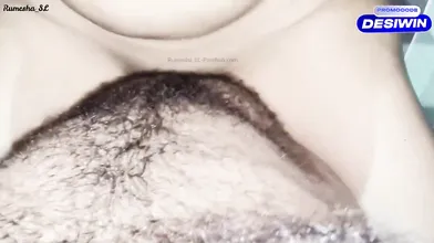 Sri Lankan schoolgirl with large baps gets incredible xxx fuckfest from her step