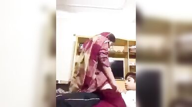 Mom son