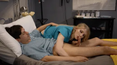 Giving my handsome patients a blowjob medicine