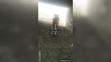 Desi Couples Caught By Village Peoples - Village Outdoor