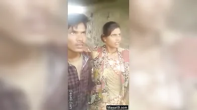 Desi Couples Caught By Village Peoples - Village Outdoor