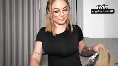 Busty mummy teacher Daniela Gomez and uber-cute student Angel Cruz turn up the w