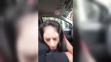 Desi Girl Best Blowjob In Car