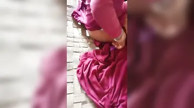 Desi Couples Caught Outdoor Area