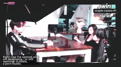 Pinkloving podcast with off the hook interview of splendid dame and porn starlet