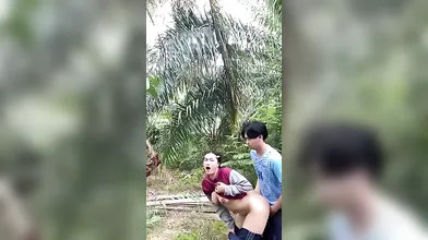 Thai Village Girl Fucking In Her Backyard