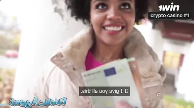 Public Agent Brazilian woman needs cash outdoors fellatio and Point of view xxx