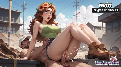 Crowned with a floral aura of horniness, this milk-drenched construction gusto i