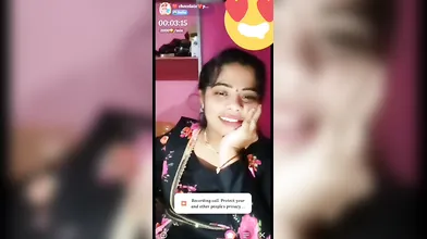 Telugu girl chamet show