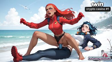 Cardinal Birds & Creamy Snowy Beach Seduction