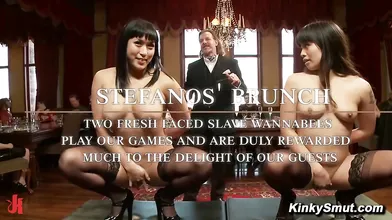 Mia Little And Milcah Halili Vie For Alpha Slave In Hot Group Sex Scene