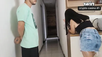 You won't believe what the hotwifexxx and I did while my husband was showering -