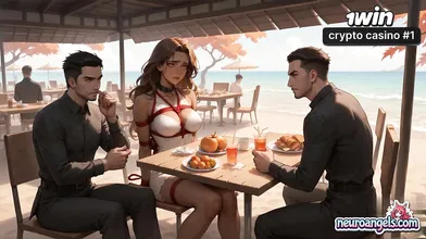 Spill Me, Sea: Black Dress Seduction at the Autumn Beach