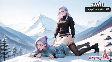 Snow Queen's Milk Spray Orgasm in Alpine Peaks