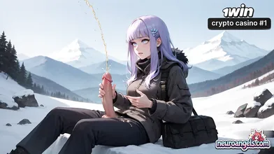 Snow Queen's Milk Spray Orgasm in Alpine Peaks