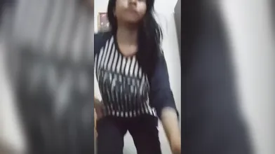 Big Tits Desi Horny GF Stripping For BF And Fingering Her Tight Pussy