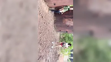 Desi Wife Outdoor Dare With A Stranger Make Him Cum Hard