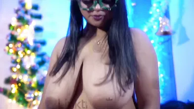 Indian Xmas Threesome Special Fucking Hard