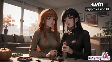 Redhead's Chocolate Spray Surrender with Uniformed Men