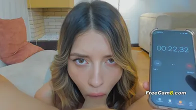 Timer On While She Sucking His Dick