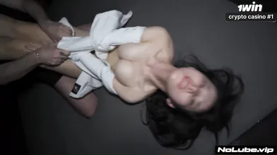 Horny Asian mega-bitch craves three way and dick. Steaming gonzo porn for the gr