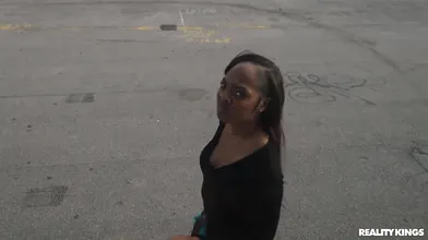 Nymphos Kira Perez And Ameena Greene Share A BBC On A Retro Bus - Kyra Black