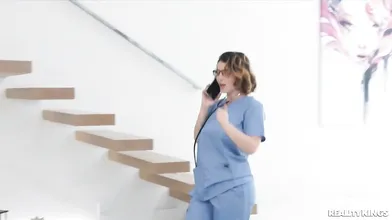 Curvy Nurse Enjoys Massage And More - La Sirena69