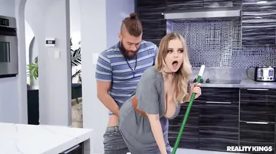 REALITYKINGS Big Natural Titty Codi Vore Steals Boyfriend But They Caught In The Act!